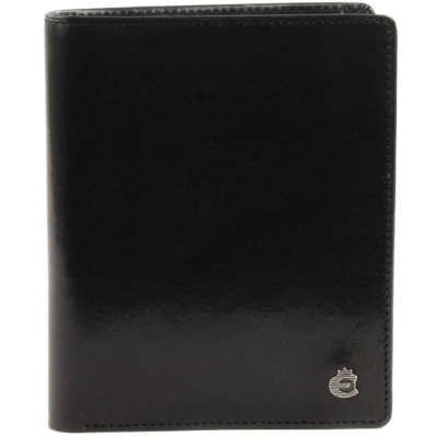 Afbeelding van Esquire Leren Portemonnee Toscana Leather Wallet Black Zwart