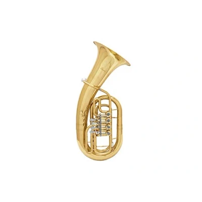 Afbeelding van Dimavery Tenor Tuba Eufonium EP 400 Bb Goud