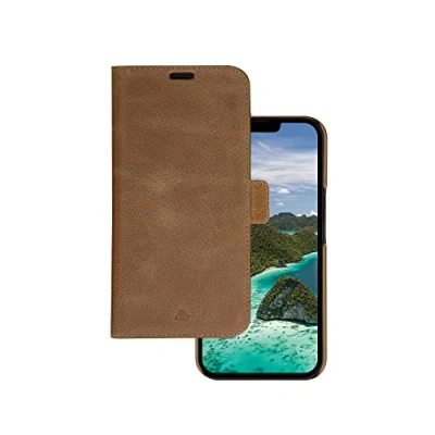 Afbeelding van DBramante magnetic wallet case Lynge tan voor Apple iPhone X