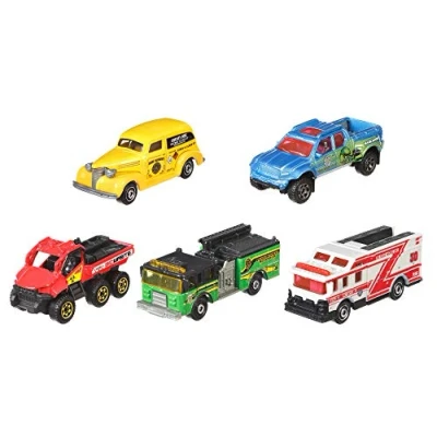 Afbeelding van Mattel Matchbox Voertuigen 5 Stuks Assorti