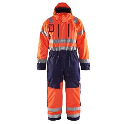 Afbeelding van Blaklader Winteroverall High Vis 6763 1977 Oranje/Marineblauw C48