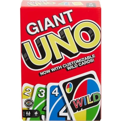 Afbeelding van Mattel Games UNO: Classic Giant UNO, Multicolor