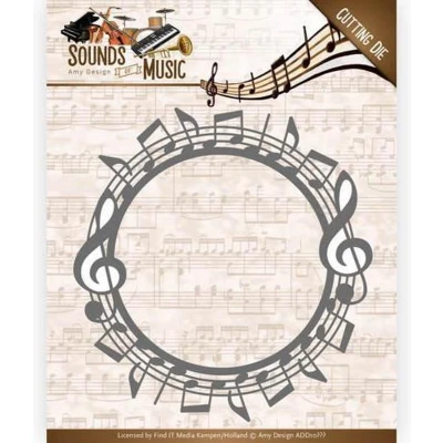 Afbeelding van Dies Amy Design Sounds of Music Border