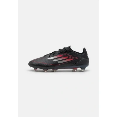 Afbeelding van adidas Performance F50 PRO FIRM Ground Voetbalschoenen met kunststof noppen, Heren, Maat: 46, Core black/iron metallic/lucid red Schoenen