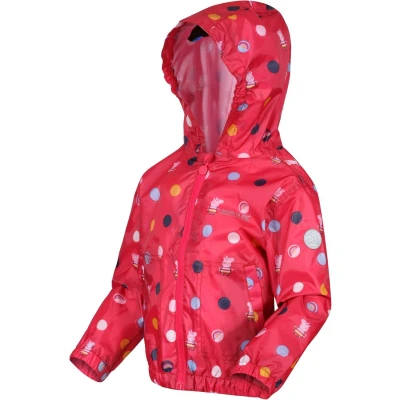 Afbeelding van Regatta Regenjas Muddy Puddle Junior Polyester Rood Mt 18 24 Maanden