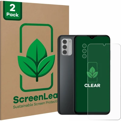 Afbeelding van ScreenLeaf Screenprotector voor Nokia G42 5G (Voor+Camera) Duurzame schermbescherming Folie Beschermfolie transparant (2 Stuks)