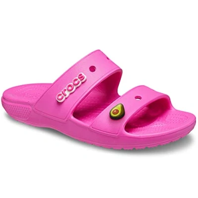 Afbeelding van Crocs uniseks volwassene Classic Sandal Sandaal,Elektrisch Roze,46/47 EU