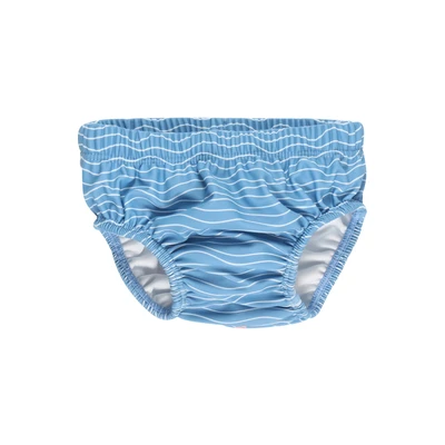 Afbeelding van Playshoes UV zwemluier voor baby&#039;s Wasbaar Krab Lichtblauw/roze maat 62 68cm