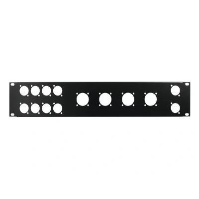 Afbeelding van Omnitronic Front Panel Z 19 8x D Type/4xNL8/T 2U