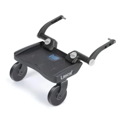 Afbeelding van Lascal BuggyBoard Mini 3D, platform voor kinderwagen en wandelwagens, Buggy Board, accessoire kinderen van 2 6 jaar (22 kg) compatibel met bijna elke wandelwagen blauw