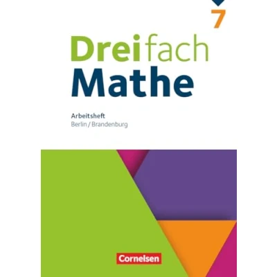 Afbeelding van Dreifach Mathe 7. Schuljahr Berlin und Brandenburg Arbeitsheft mit Lösungen