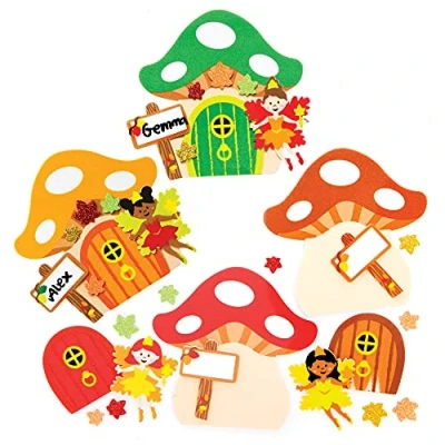 Afbeelding van Baker Ross FE654 Herfst feeën deurhangers Pak van 4, fee achtige Decoraties voor Kinderen om te weergeven, Creative kunst en knutsel projecten