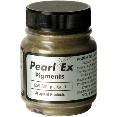 Afbeelding van Jacquard Pearl Ex Pigment 21 gr Antiek Goud
