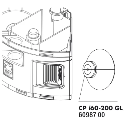 Afbeelding van Jbl Cristalprofi Speciale Zuignap I_Gl Filters 2 stuks
