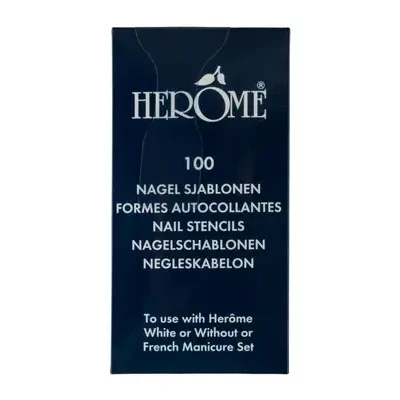 Afbeelding van Herome Nagel Sjablonen 100ST