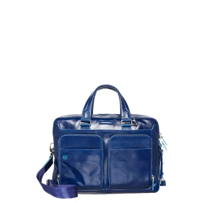 Afbeelding van Piquadro blue Square Organized Laptop &amp; iPad Case night Laptoptas