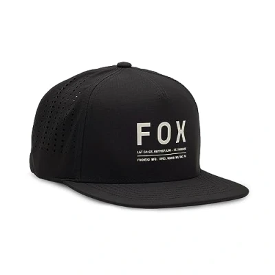 Afbeelding van FOX Non Stop Tech Snapback dop, zwart voor man