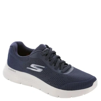 Afbeelding van Skechers Go Walk Flex heren wandelschoenen Blauw Maat: 42