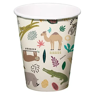 Afbeelding van Bekers Zoo Party 250ml 6 stuks