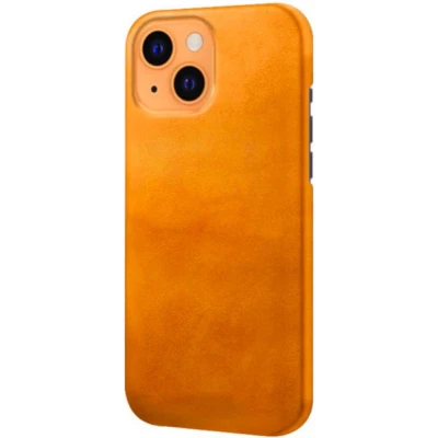 Afbeelding van Casecentive Leren Back case iPhone 14 Pro Max tan