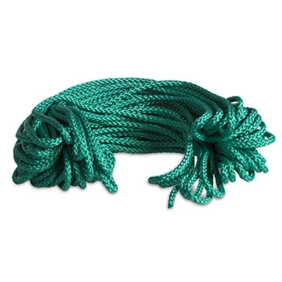 Afbeelding van Windhager Tuingouw gevlochten, vaste lijn, outdoor touw, universeel multifunctioneel breien, linnen, gevlochten 20m x 4mm, 06102, groen