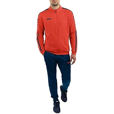 Afbeelding van Trainingspak polyester Striker 2.0 Flame/navy / 116