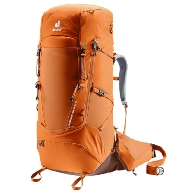 Afbeelding van Deuter Aircontact Core 65 +10 SL Backpack Dames Chestnut Umbra Oranje Backpacks