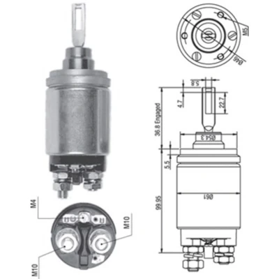 Afbeelding van Startmagneet MAGNETI MARELLI 940113050259