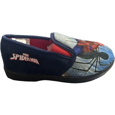 Afbeelding van Spiderman pantoffels sloffen instappers rubberen zool maat 31
