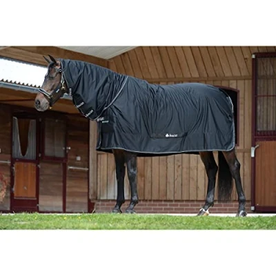 Afbeelding van Bucas Shamrock Power Full Neck 206 Zwart/Zilver