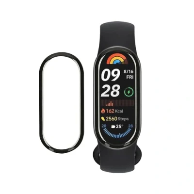 Afbeelding van kwmobile Beschermfolie geschikt voor Xiaomi Mi Band 9 Schermbeschermer 2 x screenprotector smartwatch anti kras