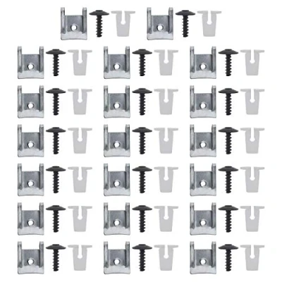 Afbeelding van Create idea 60 Stks Schroef Bevestiging Clips Set N90775001 Inclusief Uitbreidende Lock Moer Grommets Torx Schroeven U Snelheid Voor Wiel Bogen Bumpers Panelen
