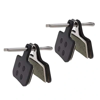 Afbeelding van 2 Paar Hars Semi Metallic Fiets Schijfrem Pads Met Veren &amp; Spuitpennen Compatibel SRAM Avid DB1 DB3 DB5 Force ETAP AXS