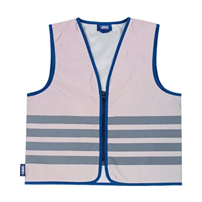 Afbeelding van Abus reflectieectievest Lumino Urban kids grijs L