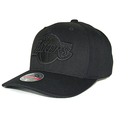 Afbeelding van Mitchell &amp; Ness NBA Snapback Classic Red LA Lakers, zwart, rood, One size
