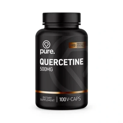 Afbeelding van PURE Quercetine 500mg 100v caps