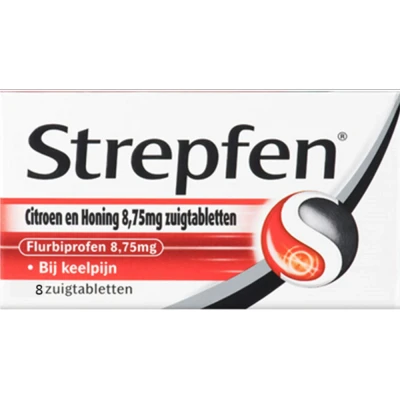 Afbeelding van Strepfen Citroen &amp; Honing 8,75 MG Zuigtabletten