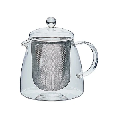 Afbeelding van Hario Leaf Tea Pot pure Theepot met zeef 700ml