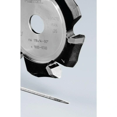 Afbeelding van Festool Accessoires V groeffrees HW 118x14 90/Alu 491470