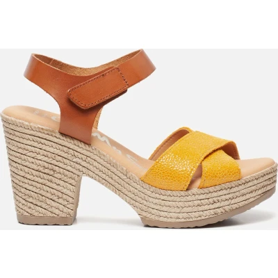 Afbeelding van Tamaris Sandalen met hak bruin Synthetisch Dames Maat 37