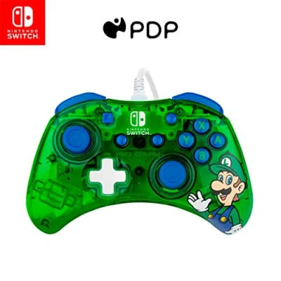 Afbeelding van Rock Candy Wired Controller Luigi Time
