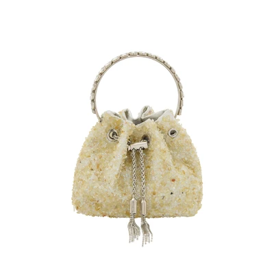 Afbeelding van faina Bucket Handtas, Dames, Maat: One Size, Beige