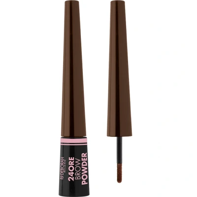 Afbeelding van Deborah Milano 24Ore Brow Powder 2 Dark Brown Wenkbrauwpoeder Beautytasting