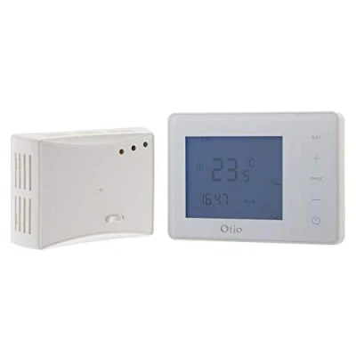 Afbeelding van Otio Witte draadloos programmeerbare thermostaat