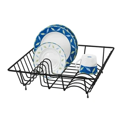 Afbeelding van WENKO Afdruiprek Afm.: 35x35x9 cm, zwart