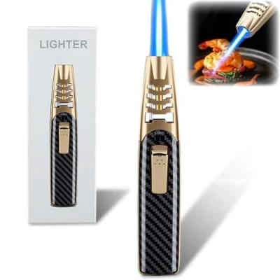 Afbeelding van Fireblaze Electric Lighter, Fire Blaze Lighter Electric, Plasma Powerful Adjustable Flame Dual Arc Torch Waterproof and Windproof (Gold A)
