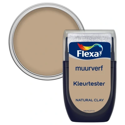 Afbeelding van Flexa Kleurtester Muurverf Natural Clay Kleur van het Jaar 2025 30Ml