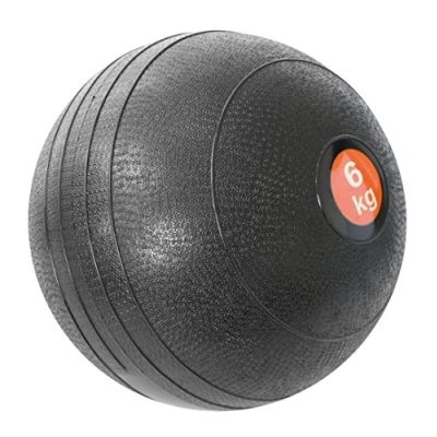 Afbeelding van Sveltus Slam Medicijnbal 6 kg zwart cross &amp; krachttraining zand gevuld