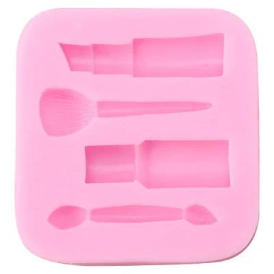Afbeelding van Make up Mallen Voor Cake Decorering,DIY 3D Siliconen Fondant Creatieve Bakken Chocolade Sugarcraft Mould Decorating Tool
