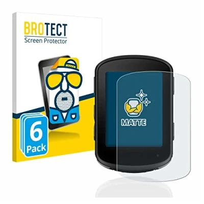 Afbeelding van BROTECT (6 Stuks) Antireflecterende Beschermfolie voor Garmin Edge 540 / 840 Anti Glare Screen Protector, Mat, Ontspiegelend